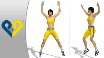 Jumping Jacks (saltelli con divaricazione delle gambe)