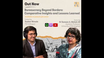 Dr. Sameen A. Mohsin Ali on Bureaucracy Beyond Borders: Comparative Insights and Lessons Learned