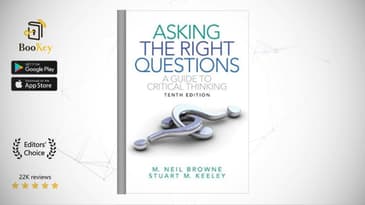 Asking the Right Questions Book Summary By M.Neil Browne A Guide to Critical Thinking