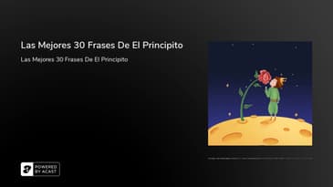 Las Mejores 30 Frases De El Principito