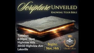 Scripture Unveiled - Week 1 - Christ the Word Church - Nate Prazuch