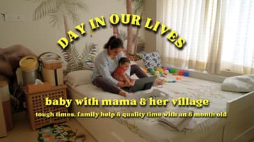 DAY IN MY LIFE AS A WORKING MOM at home with baby | Aanam C #MomLifeWithAC