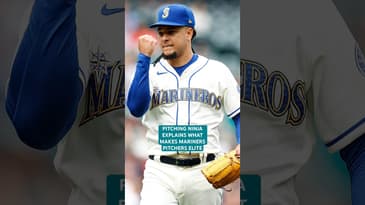 Pitching Ninja says THIS makes Mariners pitchers elite #shorts #baseball #mlb #seattle #mariners