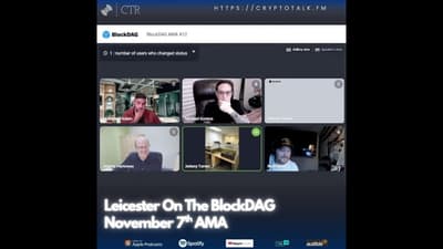 Leicester On The #BlockDAG November 7th AMA (OOC)