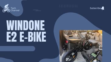 "Electric Thrills: Test Riding the Windone E2 E-Bike - Speed Meets Style!"