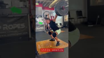 155lb snatch | Dr. Chris Garcia
