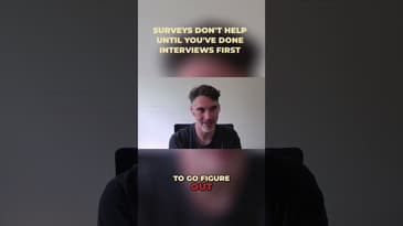 Interviews showcase causation, which is more powerful