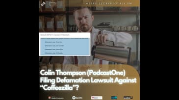 Colin Thompson (PodcastOne) Filing Defamation Lawsuit Against “#Coffeezilla”? (OOC)