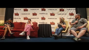 Pollyanna McIntosh (Jadis) and Seth Gilliam (Father Gabriel) talk The Ones Who Live - The Camp 2024