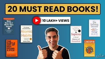 20 Books to read in your 20s | Ankur Warikoo Book Recommendations 2021 | Must read books for all