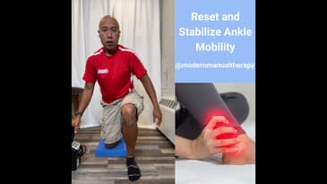Easily Restore Ankle Dorsiflexion - Fix Knee Pain for Runners