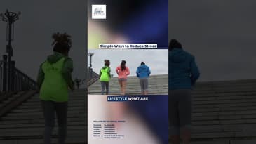 Simple Ways to Reduce Stress #stress #youtubeshorts #shorts