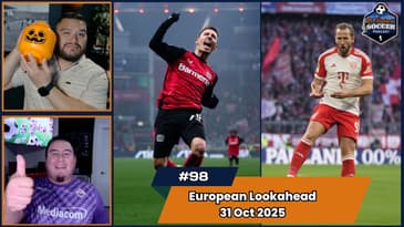 Multiple Top Five Matchups This Weekend in the Bundesliga, Premier League and Serie A | Oct 31 2025