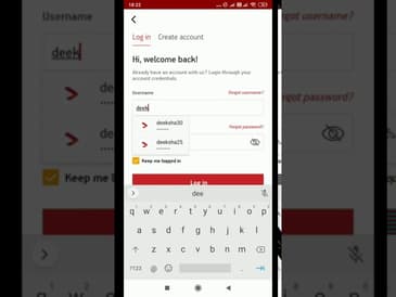 Activ Health App - Login (English)