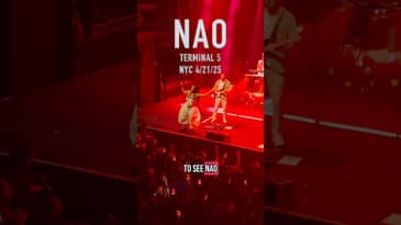@nao is incredible live! #NAO