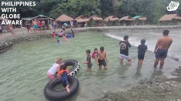 Popular Weekend Hangout For Locals At Labi River! A Globe Aware Summer in the Philippines