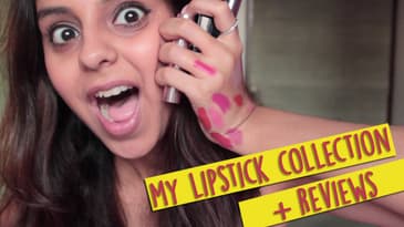 Makeup Special | My Lipstick Collection + Reviews ft. Lancome, MAC, Lakme