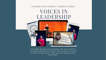 Dr. Engee Ibe LIVE in Studio with Voices in Leadership podcast
