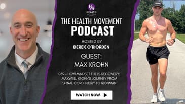 059 - How Mindset Fuels Recovery: Maxwell Krohn’s Journey from Spinal Cord Injury to Ironman