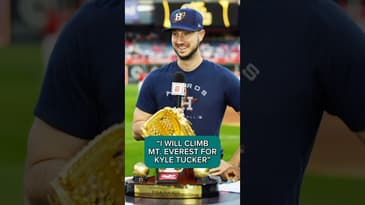 We will scale a MOUNTAIN for this MLB SUPERSTAR 🤯🤯 #mlb #baseball