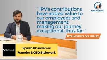 Sparsh Khandelwal | Founder & CEO | Stylework | On his journey with Inflection Point Ventures