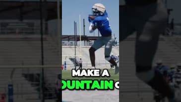 Omari Kelly showed out at the Spring Game!