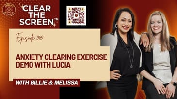 S1E045 Anxiety Clearing Exercise Demo with Lucia