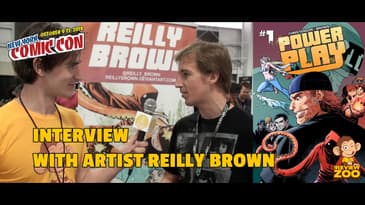 Interview with Reilly Brown at New York Comic Con 2014