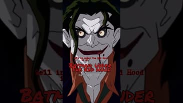 Batman: Under The Red Hood is awesome!