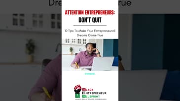 ATTENTION ENTREPRENEURS: DON'T QUIT #shorts