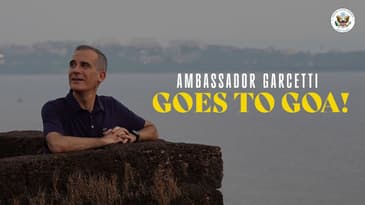 Ambassador Garcetti Goes to Goa!