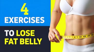4 exercises to lose fat belly - Best Fat Burn Routine