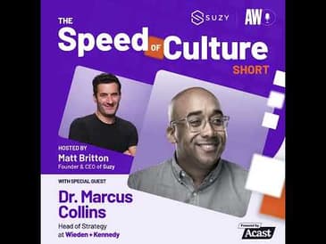 Wieden+Kennedy on Staying Culturally Relevant as a Brand Today with Dr. Marcus Collins | Short