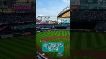 Last Time The Mariners Scored A Playoff Run At Home Was WHEN?? 😳 #shorts #baseball #seattlemariners