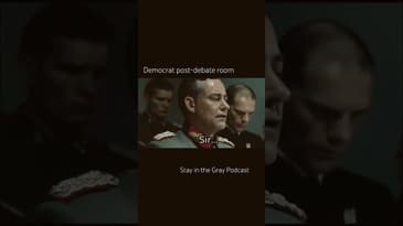 Post-debate Democrat room - Political Comedy clip 🫏🎙️