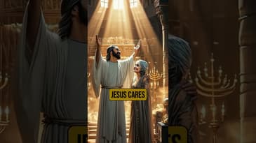 14 th Miracle Jesus Heals the Woman Bent Over for 18 Years | Miracle of Compassion