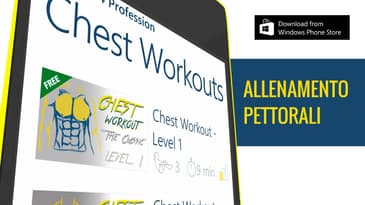 L'app “Chest Workouts” è su Windows Store e Windows Phone Store!