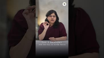 Why did Silver Crash 27% in a day? | CA Rachana Ranade | #shorts