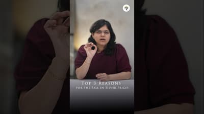 Why did Silver Crash 27% in a day? | CA Rachana Ranade | #shorts