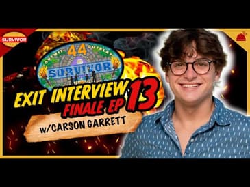 Carson Garrett Exit Interview - Survivor 44 Finale - Rob Has a Podcast