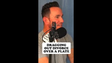 Dragging out a divorce over a plate