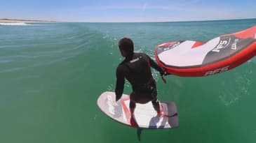 A chat with Richard Boudia of AFS at the AWSI in Hood River