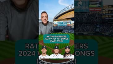 Rating 2024 Mariners Walk-Up Songs (Part 2) 😳 #shorts #baseball #seattlemariners #mariners #seattle