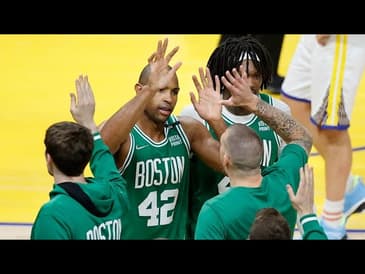 Boston Celtics TAKE 1st game from Golden State Warriors. (s/o@TheRealEleezy )