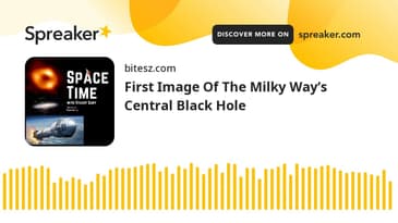 First Image Of The Milky Way’s Central Black Hole