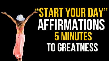 5 Minute Morning Affirmations For A Successful Day | Energize Your Day