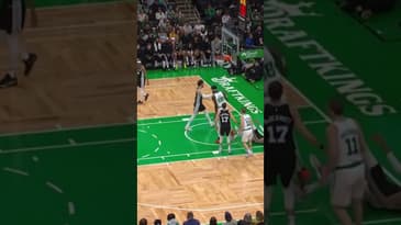 Neemias Queta BULLIES Victor Wembanyama ??!! #nba #basketball #neemiasqueta #spurs #wemby