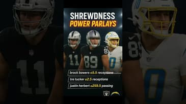 Shrewdness Power Parlay!  #NFL #MNF #sportsbetting #Chargers #Raiders