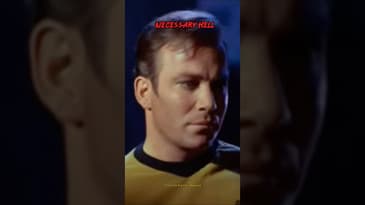 Kirk’s ‘Let’s Get the Hell Out of Here’ Almost Got Cut🚀🔥 #startrek  #finalfrontierpodcast