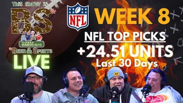 NFL 2024 Week 8 | The NFL Heater Continues | This Show is BS LIVE 10/24/24